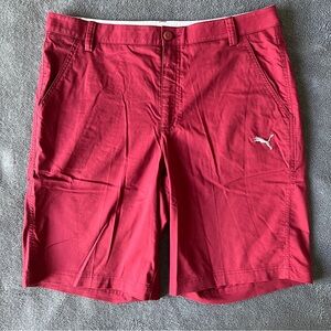 🔥Puma Men’s Red Golf Shorts